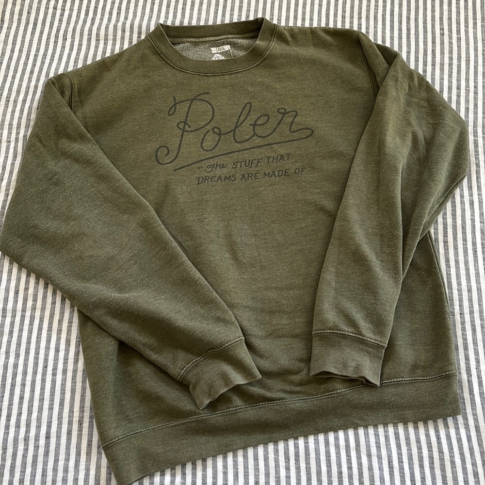 Poker Sweatshirt - Army Green